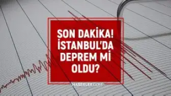 İstanbul'da Sabah Saatlerinde Sarsıntı Hissedildi