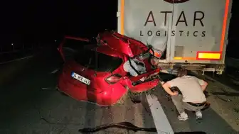 Edirne-Havsa Otoyolu'nda Trafik Kazası: 1 Kişi Hayatını Kaybetti