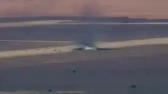 ABD Hava Kuvvetleri'ne Ait Bombardıman Uçağı Kaliforniya'da Düştü