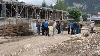 Kütahya'da inşaat iskelesinin çökmesi sonucu 2 işçi hayatını kaybetti