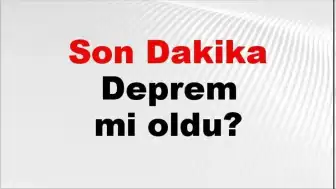 Çanakkale Gökçeada'da 4.1 Şiddetinde Deprem Meydana Geldi