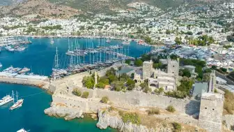 Bodrum'un 183 Yıl Öncesine Ait Tarihi Fotoğrafı Gün Yüzüne Çıktı