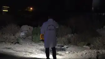 Antalya Muratpaşa'da boş arazide ölü bir erkek bulundu