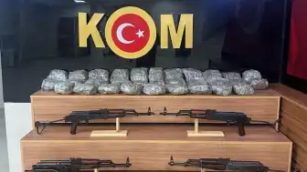 Şanlıurfa'da Uyuşturucu Operasyonu: 2 Şüpheli Tutuklandı, Çok Sayıda Silah ve Uyuşturucu Ele Geçirildi