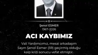Kayseri Vali Yardımcısı Ş.E. Hayatını Kaybetti
