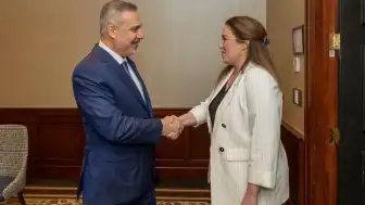 Kanada Ziyareti Kapsamında Dışişleri Bakanı Hakan Fidan, Şima Açan ile Bir Araya Geldi