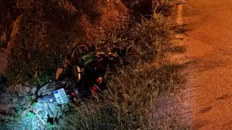 Uzunköprü'de Motosiklet Kazası: Sürücü Yaralandı