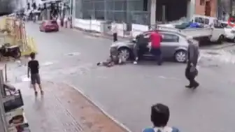 Bulancak'ta Sürücünün Fenalaşmasıyla Kontrolden Çıkan Otomobil Faciaya Ramak Kala Durdu