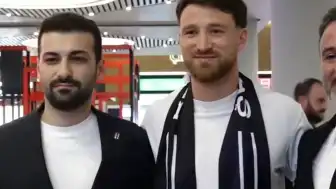 Beşiktaş'ın yeni transferi Salih Özcan İstanbul'a ulaştı