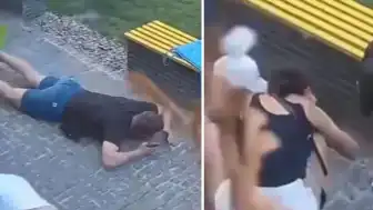 Ukrayna'da Rus Füzelerinin Sivil Yerleşim Yerlerini Hedef Aldığı Anlar Kamerada
