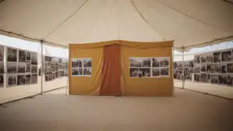 Gazze'deki 'Yaşam Arşivi' Sergisi, Hayatını Kaybeden 1000 Filistinlinin Hikayesini Sunuyor