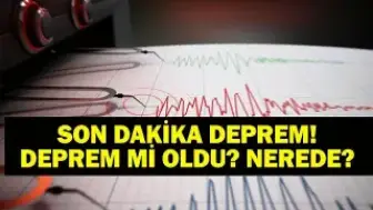 17 Mayıs 2026 Pazar Günü Sivas'ta Deprem Meydana Geldi