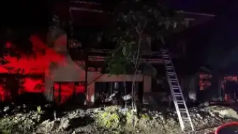 Adana'nın Kozan İlçesinde Yangından Kurtarılan 6 Kişi