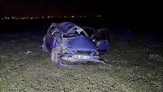 Afyonkarahisar'da Trafik Kazası: Sürücü Yaralandı