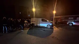 Ankara'da Sağanak Yağış Nedeniyle İstinat Duvarı Çöktü