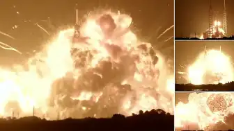 Blue Origin'in New Glenn Roketi Test Sırasında Patladı