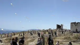 Bodrum'da 21. Uçurtma Festivali Renkli Görüntülerle Tamamlandı