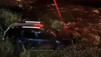 Bursa'da Kontrolden Çıkan Otomobil Dereye Savruldu, Sürücü Kayıplara Karıştı