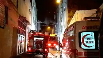 Bursa'da Tekstil Atölyesinde Yangın: Yaralı Yok