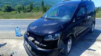 Bursa'da Trafik Kazası: Motosiklet Sürücüsü Ağır Yaralandı