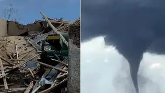 Çorum'da Hortum: 5 Yaralı, 80 Bina Hasar Gördü