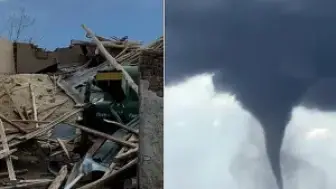 Çorum'da Hortum: 5 Yaralı, 80 Bina Hasar Gördü