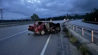Çorum'da Trafik Kazası: 1 Yaralı