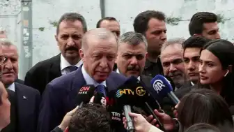 Cumhurbaşkanı Erdoğan Ayasofya'da Cuma Namazı Sonrası Açıklamalarda Bulundu