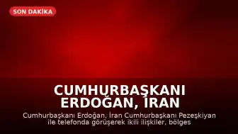 Cumhurbaşkanı Erdoğan, İran Cumhurbaşkanı Pezeşkiyan ile Görüştü