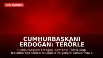 Cumhurbaşkanı Erdoğan: Terörle Mücadele Sürecini Tamamlayacağız