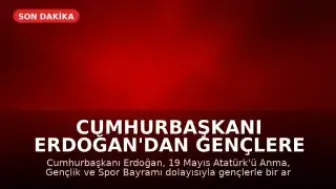 Cumhurbaşkanı Erdoğan'dan Gençlere Yönelik Açıklamalar