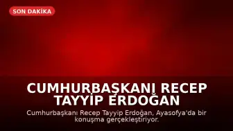Cumhurbaşkanı Recep Tayyip Erdoğan Ayasofya'da Konuşma Yapıyor