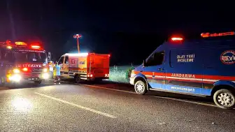 Denizli'de Otobüs Yangınında 3 Kişi Hayatını Kaybetti, 20 Kişi Yaralandı