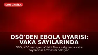 DSÖ'den Ebola Uyarısı: Vaka Sayılarında Artış Bekleniyor