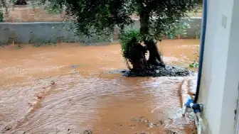 Gaziantep'in İslahiye İlçesinde Sağanak Nedeniyle Dereler Taştı, Ekipler Çalışma Başlattı
