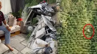 Giresun'da Sarp Araziden Yuvarlanan Kamyonet Kazasında Yaralılar Kurtuldu