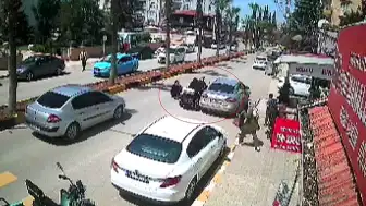 Hatay'da Moped Kazası: Biri Çocuk 2 Kişi Ezilmekten Kurtuldu