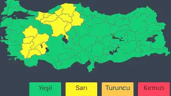 İçişleri Bakanlığı'ndan 28 Mayıs İçin Kuvvetli Yağış Uyarısı