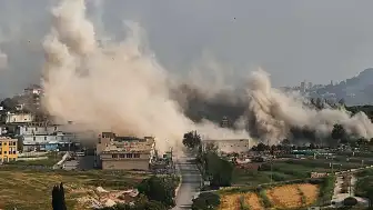 İsrail Askerleri Lübnan'ın Nebatiye Kentine Bağlı Doğu Zavtar Beldesini İşgal Etti