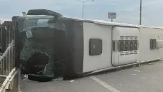 İstanbul-İzmir Otoyolu'nda Otobüs Kazası: 25 Yaralı