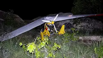 Kapadokya'da Motor Arızası Yapan Microlight Hava Aracı Zorunlu İniş Yaptı: 2 Yaralı