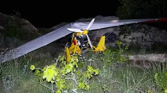 Kapadokya'da Motor Arızası Yaşayan Microlight Zorunlu İniş Yaptı: 2 Yaralı