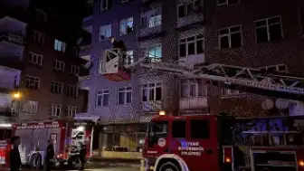 Kayseri'de 4 Katlı Binanın Bodrumunda Çıkan Yangın Söndürüldü