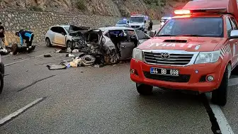 Malatya'da Trafik Kazası: 8 Yaralı