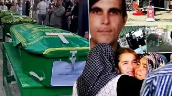Mersin'de Altı Kişiyi Öldüren Saldırgan İntihar Etti, Hayatını Kaybedenler Gözyaşlarıyla Defnedildi