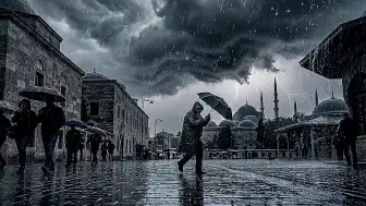 Meteoroloji'den Kritik Uyarı: Türkiye Geneli Kuvvetli Sağanak ve Gök Gürültülü Sağanak Yağış Bekleniyor