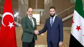 MİT Başkanı İbrahim Kalın, Suriye'de Ahmed eş-Şara ile Görüştü