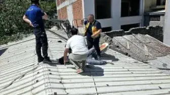 Mudanya'da Vinç Devrildi: 2 İşçi Yaralandı