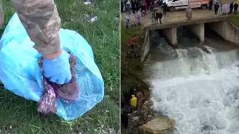 Muş'ta Derede Kaybolan Kadını Arama Çalışmalarında 7. Günde Eşyalarına Ulaşıldı