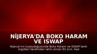 Nijerya'da Boko Haram ve ISWAP Operasyonunda 92 Sivil Kurtarıldı